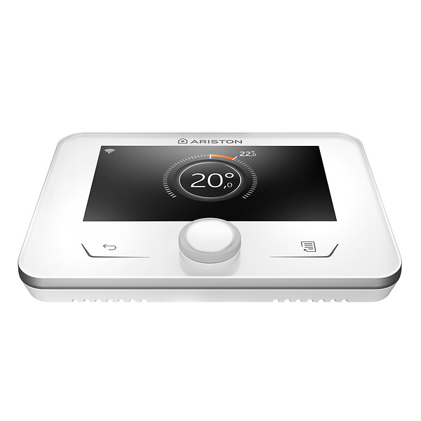 ARISTON - Thermostat modulant programmable sans fil - Ariston SENSYS NET HD blanc - compatible toute chaudières / PAC Ariston - large