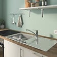GROHE - Robinet de cuisine bec bas Start Eco Quickfix + nettoyant GrohClean - vignette