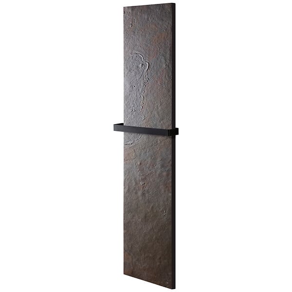 U-TILE - Radiateur électrique pierre naturelle - coloris lauze - 800 Watts - 180 x 40 cm vertical - large