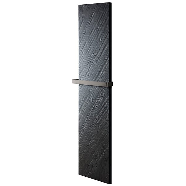 MARMOX - Radiateur électrique pierre naturelle - coloris graphite - U-Tile vertical - large