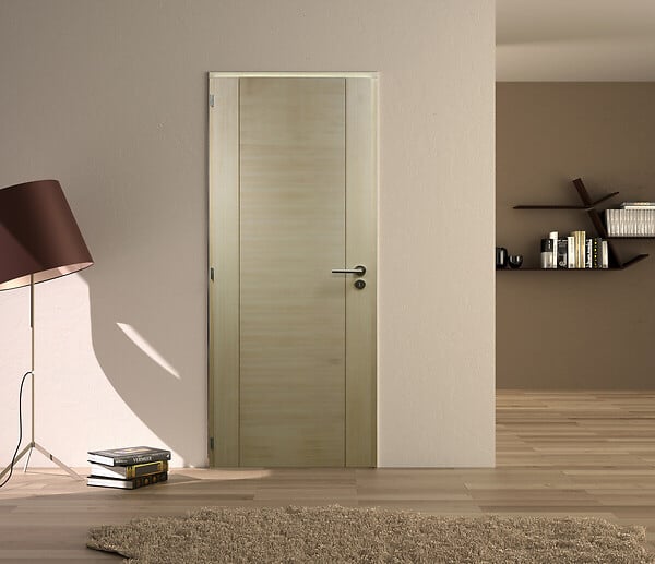 GD MENUISERIES - Bloc Porte Paulownia H204 x L73 cm Côte Tableau P.Droit - large
