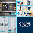 GROHE - Mitigeur évier-2 jets GROHE Quickfix - START- Noir MAT - vignette