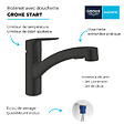 GROHE - Mitigeur évier-2 jets GROHE Quickfix - START- Noir MAT - vignette