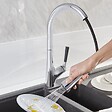JACOB DELAFON - Mitigeur cuisine Malleco Bec haut inox brossé douchette extractible - vignette