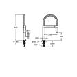 JACOB DELAFON - Mitigeur cuisine Spirale Bec haut chrome douchette extractible - vignette