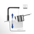 VILLEROY ET BOCH - Robinet cuisine  Steel Shower anthracite - vignette