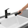 VILLEROY ET BOCH - Robinet de cuisine avec douchette Junis Shower Noir mat - vignette