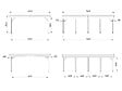 PALMAKO - Carport toit plat bois Karl 2 voitures - L.600xH.254xP.764cm - vignette