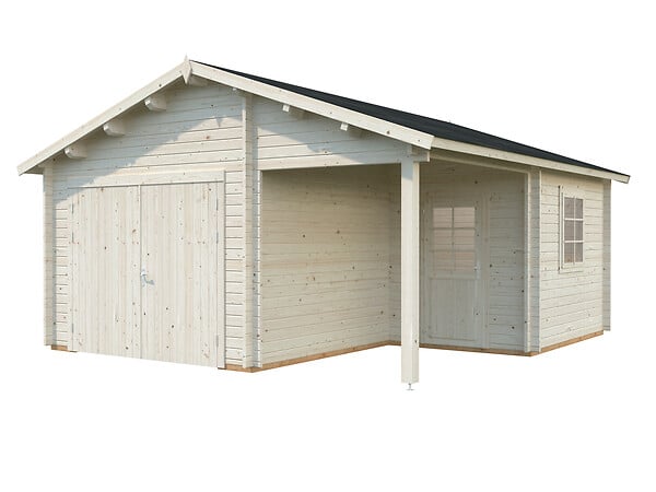 PALMAKO - Garage en bois épicéa Roger - L.564xP.601xH.321cm - large