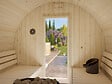PALMAKO - Sauna rond bois Anita 4 places - L.254xH.225xP.226cm - vignette