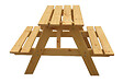TIMBELA - TIMBELA M012-1 Table Enfant en bois  81x60xH50 cm - vignette
