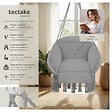 TECTAKE - Fauteuil suspendu Samira gris - vignette