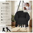 TECTAKE - Fauteuil suspendu Samira noir - vignette
