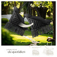 TECTAKE - Fauteuil suspendu Samira noir - vignette