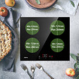 CIARRA - Table de cuisson à induction 4 Foyers 7200W Flexizone Booster Noir CD4BBIH - vignette