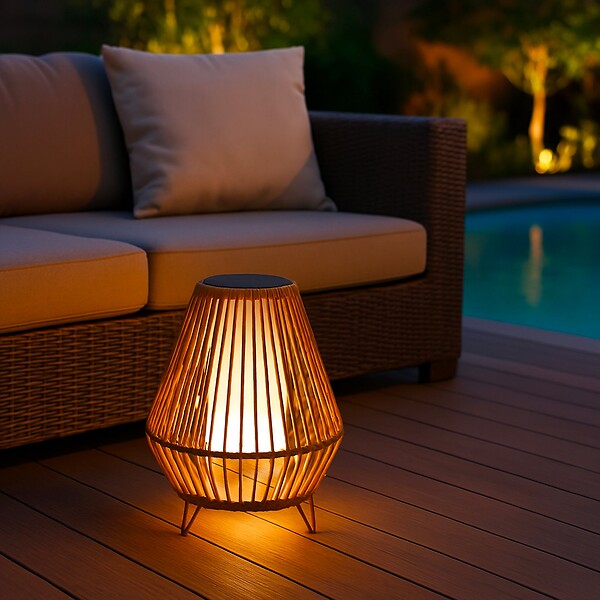 LUMISKY - Lanterne solaire et rechargeable SALOMEA SMALL H40cm - large