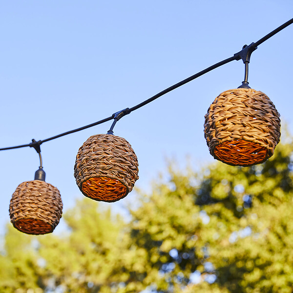 LUMISKY - Guirlande connectable PINE 7 ampoules E27 6M - large