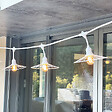 LUMISKY - Guirlande connectable CHIC CAGE Blanc 10 ampoules E27 6M - vignette