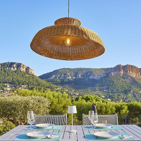 LUMISKY - Suspension solaire bohème DARMA SOLAR D80 cm - large