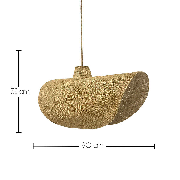 LUMISKY - Suspension solaire bohème KLEIA SOLAR H32cm - large
