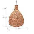 LUMISKY - Suspension solaire bohème BELLA SOLAR H38cm - vignette