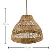 LUMISKY - Suspension solaire bohème MERIDA SOLAR H34cm - vignette