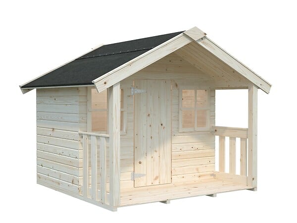 PALMAKO - Cabane de jeux en bois Felix - Marron - L.180xH.168xP.184cm - large