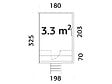 PALMAKO - Cabane jeux pilotis bois Huck - L.198xH.225xP.325cm - vignette
