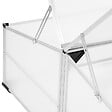 TECTAKE - Mini serre en aluminium blanc transparent - vignette