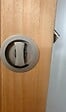 GD MENUISERIES - Porte Coulissante Kenya Blanc Vitrée H204 x L83 cm, Galandage - vignette