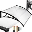 TECTAKE - Marquise blanc transparent - vignette