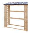 TIMBELA - TIMBELA M201 - Abri à bûches - H200 x L86x l184 cm/ 0.9 m2 - vignette
