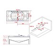 DISTRIBAIN - Baignoire balnéo G-Cleveland 46 jets Whirlpool - vignette