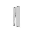 VOLET-MOUSTIQUAIRE - Lot de 2 moustiquaires magnétiques H220 cm x L 100 cm noir - vignette