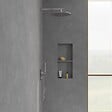 VILLEROY ET BOCH - Mitigeur thermostatique encastré 2 voies  Universal rectangle Chrome - vignette