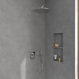 VILLEROY ET BOCH - Mitigeur thermostatique encastré 2 voies  Universal rectangle Chrome - vignette