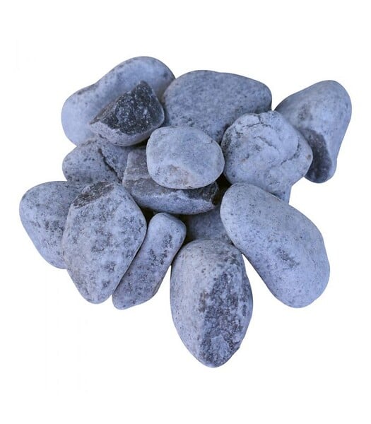 RACINE - Galet marbre gris Nevada 25-40mm, 10 filets de 20 kg - F-PAI074-10x20 - large