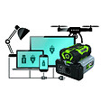 EGO - Pack convertisseur d'énergie Nexus Escape 500 W + Batterie 2,5 Ah - PAD5000E - vignette
