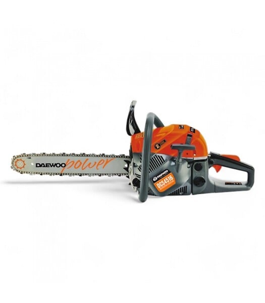 DAEWOO - Tronçonneuse thermique DAEWOO, moteur 2 temps 45cc avec guide chaîne de 40cm et accessoires inclus - DCS4516 - large