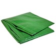 TECPLAST - Bâche de jardin 4 X 3 m Armée VERTE en polyéthylène 170g/m² - vignette