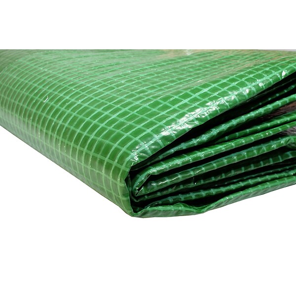 TECPLAST - Bâche de jardin 4 X 3 m Armée VERTE en polyéthylène 170g/m² - large