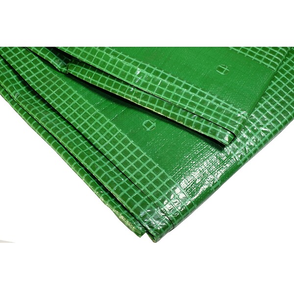 TECPLAST - Bâche de jardin 4 X 3 m Armée VERTE en polyéthylène 170g/m² - large