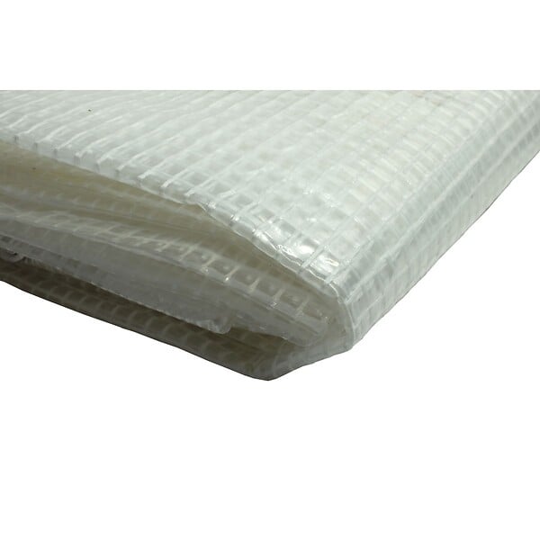 TECPLAST - Bâche de jardin 4 x 6 m Armée transparente en polyéthylène 170g/m² - large
