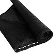 TECPLAST - Bâche brise vue 1,5x10 m Noire Polyéthylène renforcée Occultant Jardin - vignette