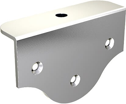 MANTION - Platine à  visser sur champ D M10 - MANTION - 37 - large