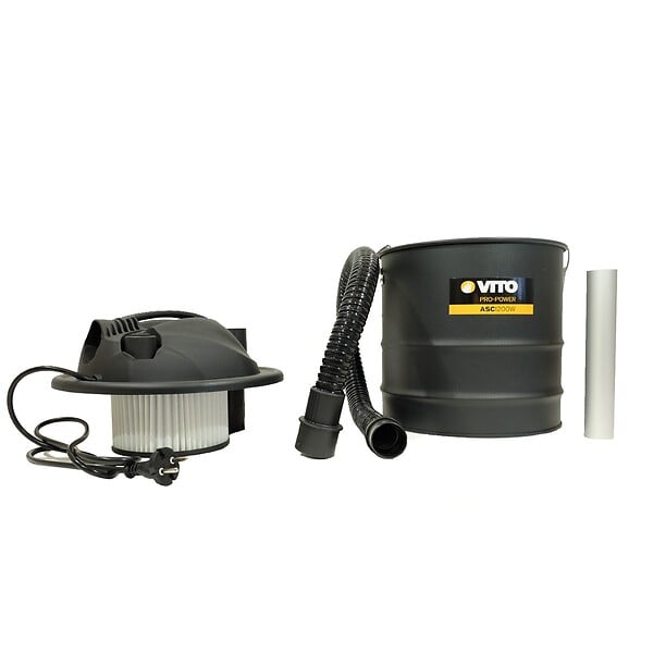 VITO - Aspirateur de cendres 1200W Cuve 18L + 2 Filtres HEPA VITO - large