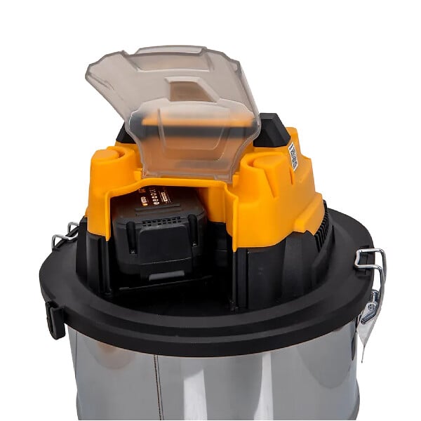 VITO - Aspirateur 20V Sans fil Eau et Poussières Cuve Inox 20L + Batterie lithium 2Ah VITO - large