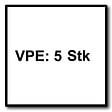 FESTOOL - Set de 5 lames de scie sauteuse WOOD FINE CUT FESTOOL 204259 (75 mm) - vignette