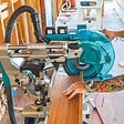 MAKITA - Scie radiale MAKITA DLS211ZU 36V (2x18V) Li-Ion Ø 305 mm (vendu sans batterie) - vignette