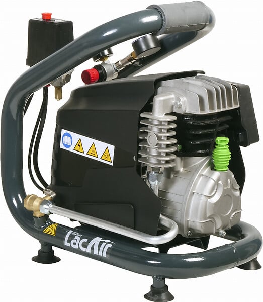LACME - Compresseur portatif LACME COMPACT 18/3 18 m3/h monophasé 3 litres 10 bar - 461000 - large